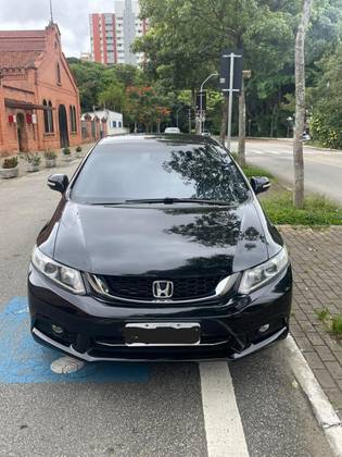 HONDA CIVIC 2.0 LXR 16V FLEX 4P AUTOMÁTICO HONDA CIVIC 2.0 LXR 16V FLEX 4P AUTOMÁTICO
